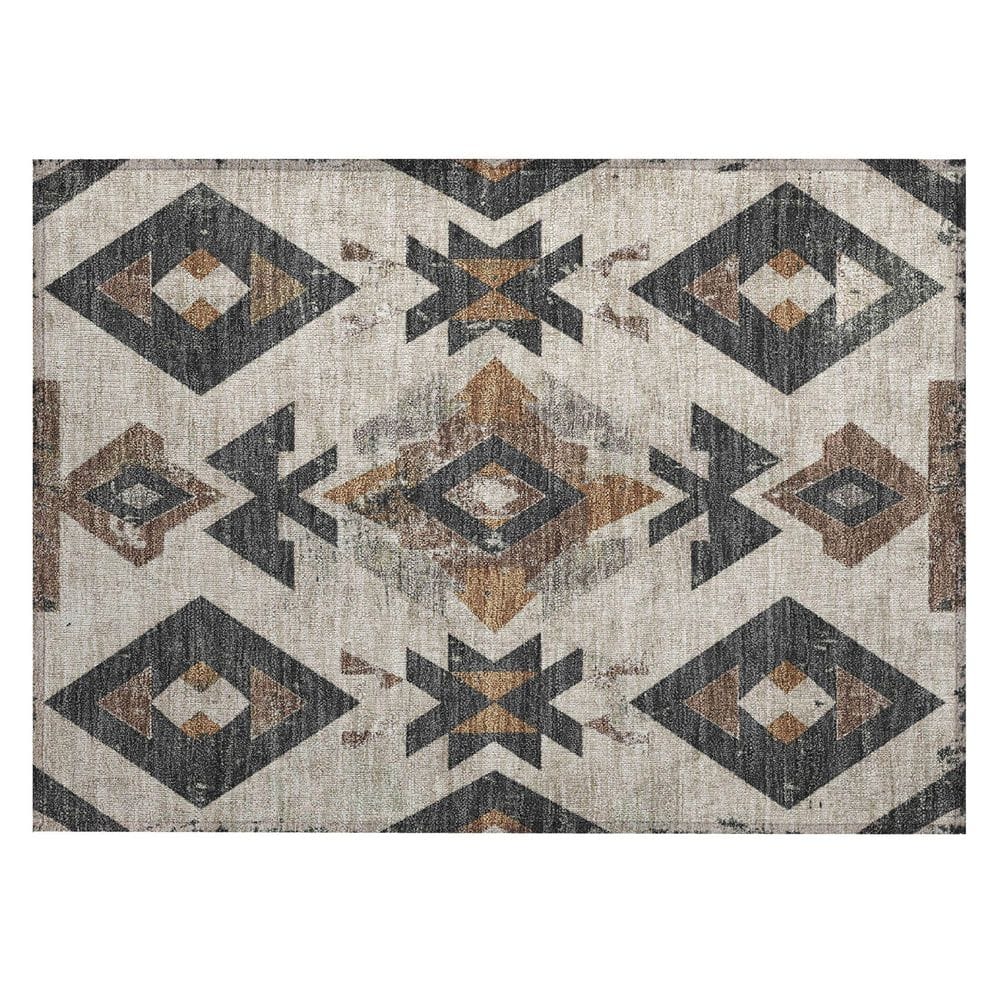 Chantille Machine Washable Indoor/Outdoor Abstract ACN1882 Beige 2 ft. x 3 ft. Accent Rug price history on PriceWatchPro
