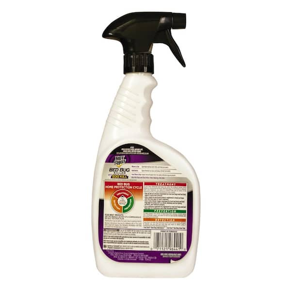 Hot Shot Kills Eggs by Contact 1-Gallon Bed Bug Killer Trigger Spray in the  Pesticides department at