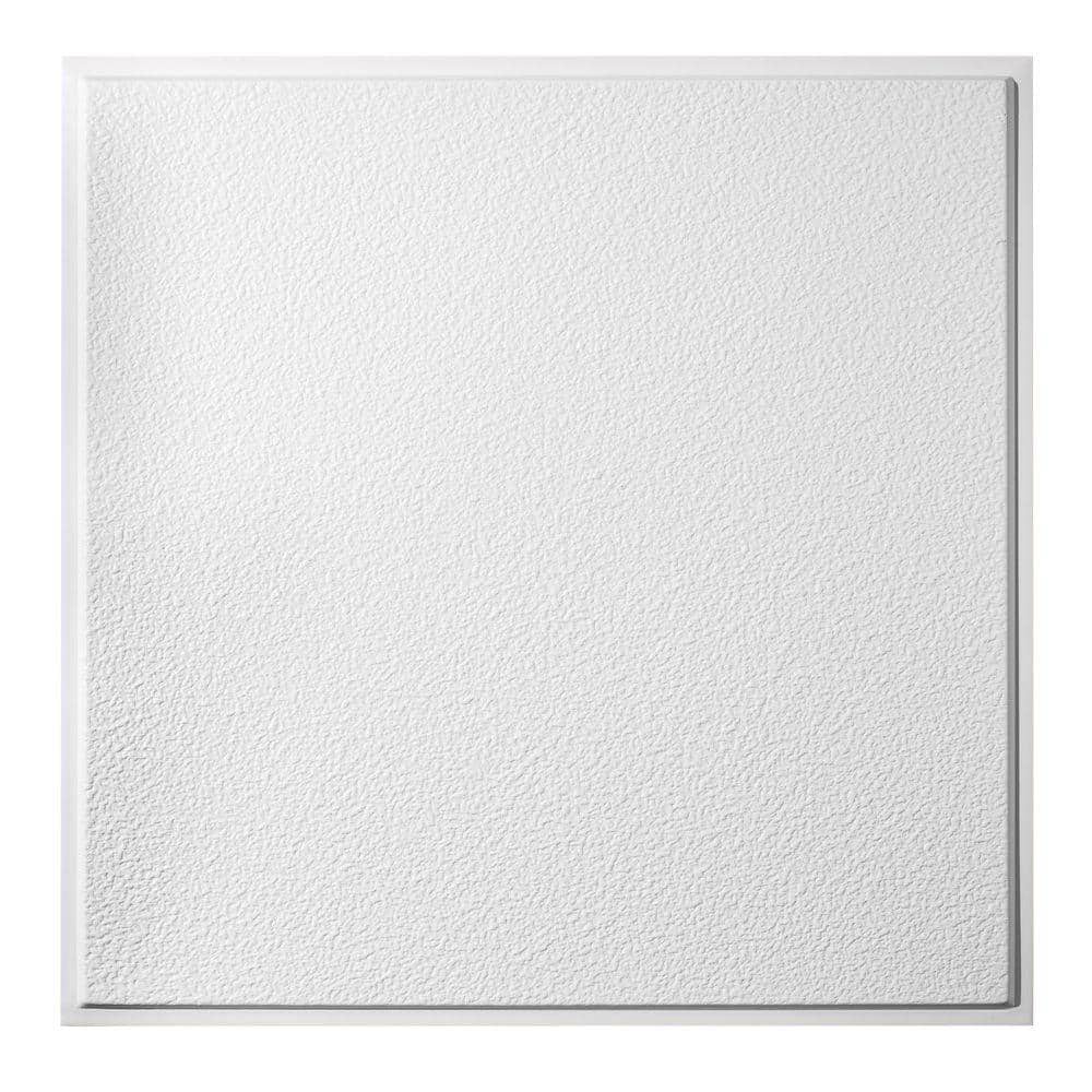 Genesis 2 ft. x 2 ft. Stucco Pro Revealed Edge LayIn Ceiling Tile 770