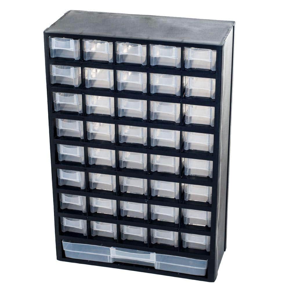 Portable Small Parts Organizer Tool Storage Bin Drawer 18 Compartment Drawers 