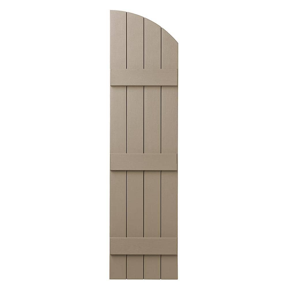 Ply Gem 15 In. X 57 In. Polypropylene Plastic Arch Top Closed Board And ...