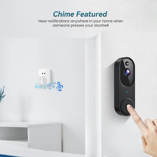 Doorbell Chime Hard Wired Camera Doorbell Doorbell Camera Does