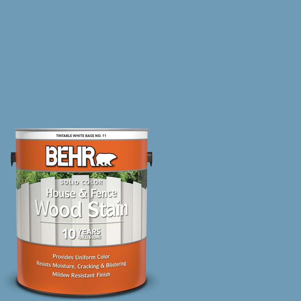 1 gal. #560D-5 Ocean View Solid Color House and Fence Exterior Wood Stain