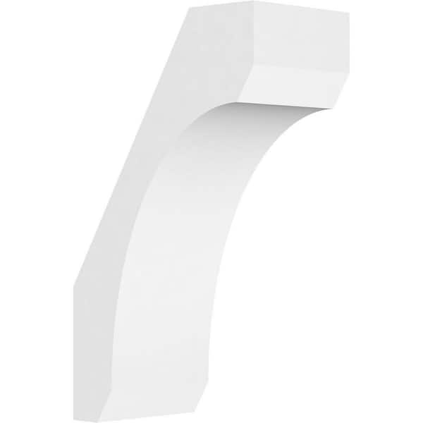 Ekena Millwork 3"W x 6"D x 10"H Standard Legacy Architectural Grade PVC Knee Brace