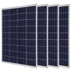 100-Watt Solar Panel 12-Volt Poly Battery Charger for HQST Solar Panel Polycrystalline - (4-Pack)