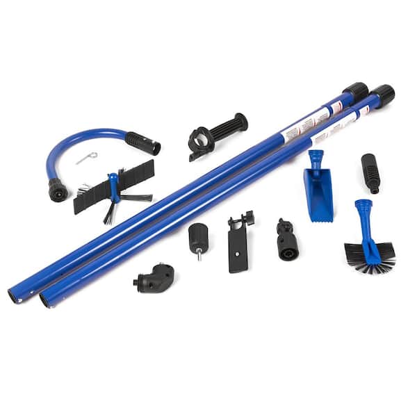 Hy-C GS900 Gutter Sweep Rotary Gutter Cleaning System, Blue/Black