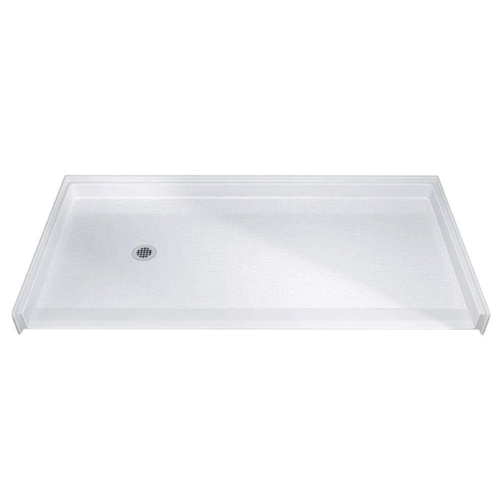 72 in. x 36 in. Acrylic Single Threshold Shower Pan Alcove Rectangular ADA Shower Pan Base with Left Drain in White price history on PriceWatchPro