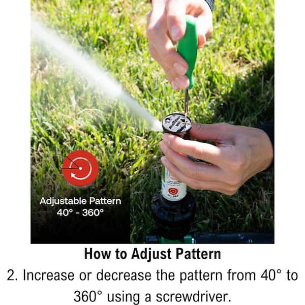 Rain Bird 32SASP Gear Drive Rotor Sprinkler On Small Hose End Spike 98b5af48 9cd7 4377 A95a 119962377049 600