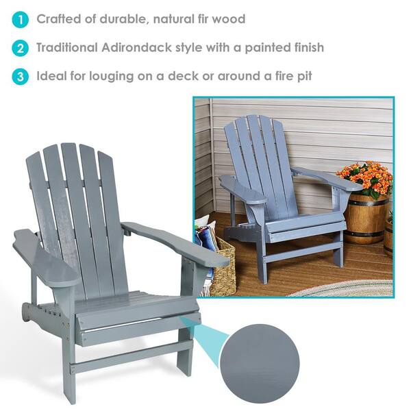 Sunnydaze adirondack chair hot sale