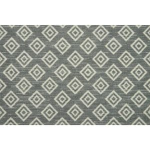 6 in. x 6 in. Pattern Carpet Sample - Diamond Park - Color Metal