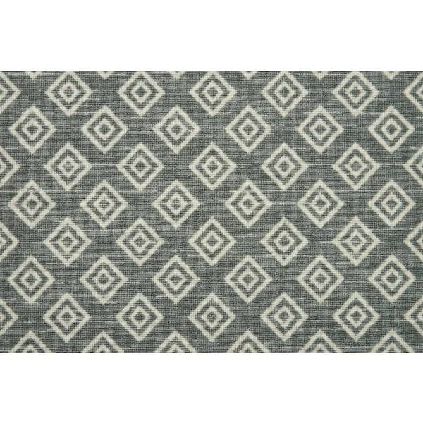 Natural Harmony 6 in. x 6 in. Pattern Carpet Sample - Diamond Park - Color Metal