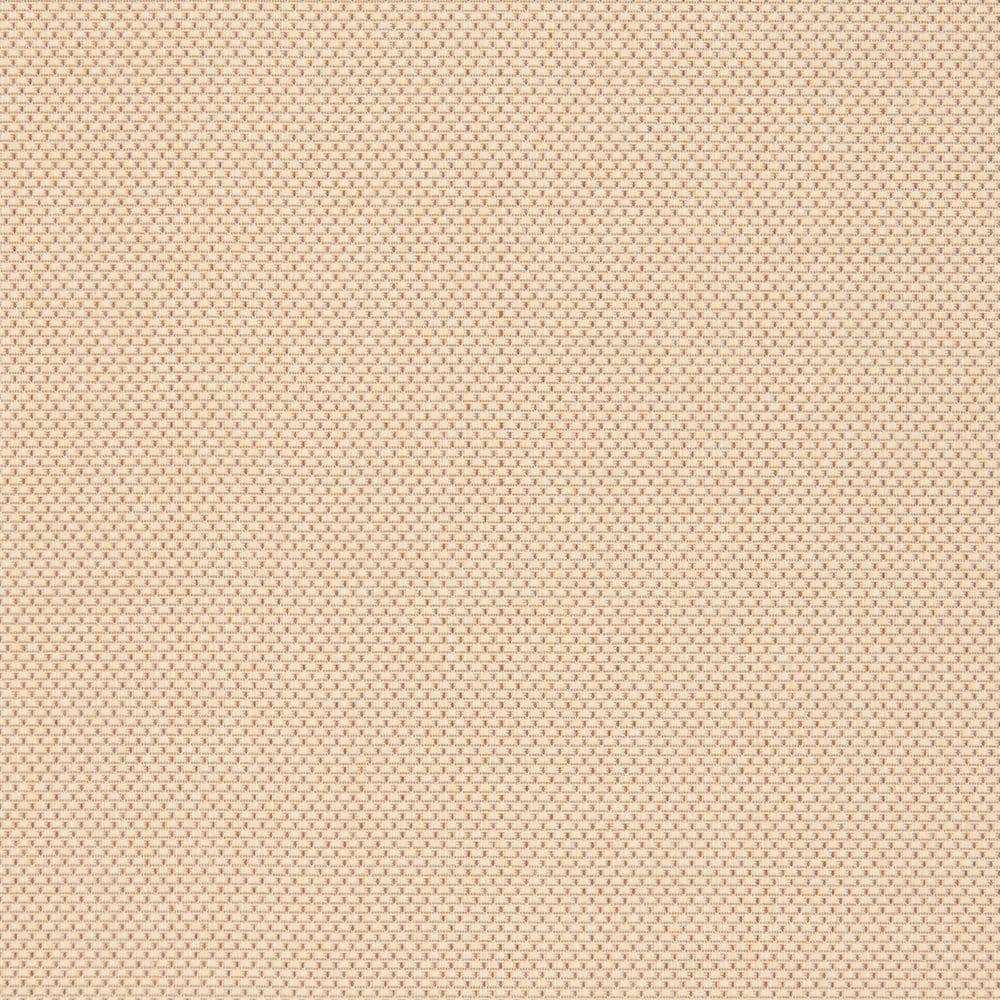 Modern Elegance Cream & Chocolate 8'x11' Easy-Care Outdoor Rug