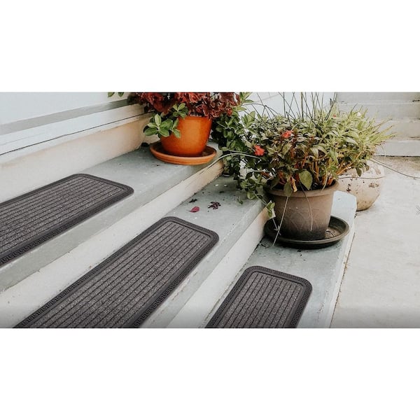 Ottomanson Waterproof, Low Profile, Non-Slip Foot Step Indoor/Outdoor  Rubber Doormat, 18 x 28(1 ft. 6 in. x 2 ft. 4 in.), Gold PD1011-18X28 -  The Home Depot