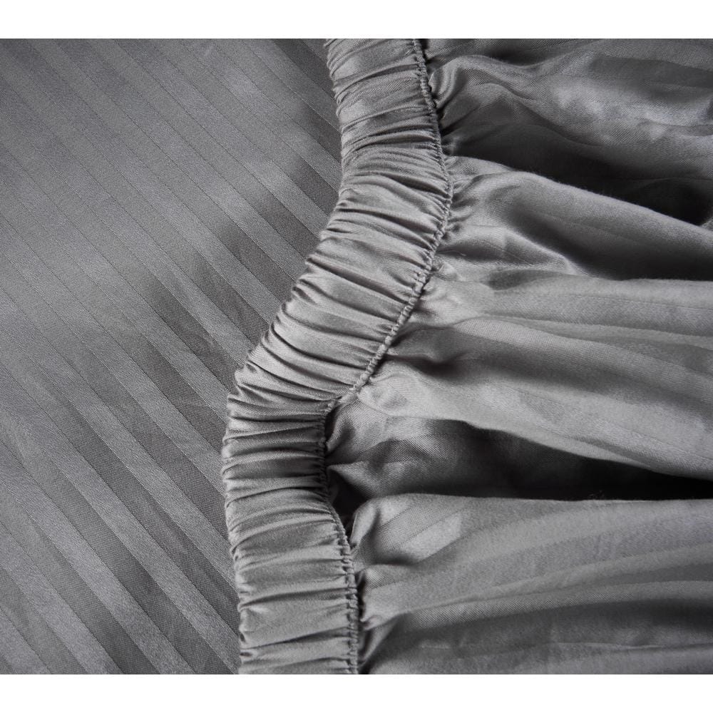 Silver 500 Thread Count Cotton Full Sheet Set