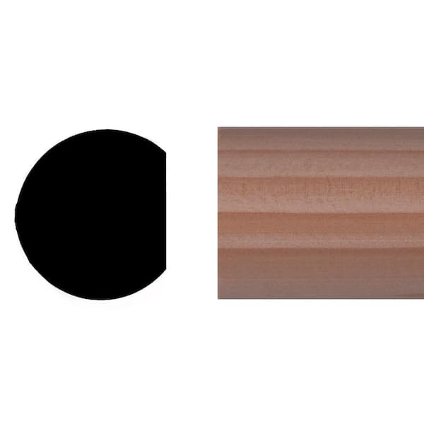 Builders Choice LWM231 1-7/16 in. x 1-5/8 in. Hemlock Wood Handrail