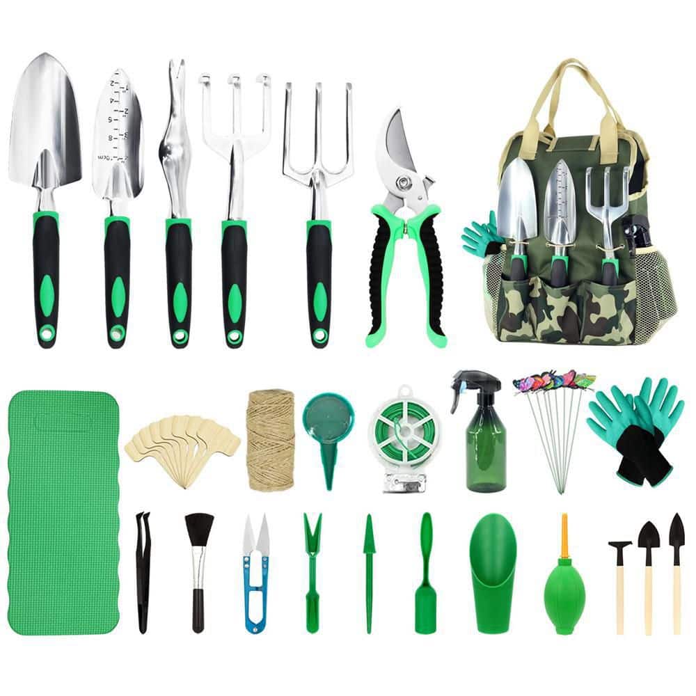 Dyiom 13Piece Garden Tool Set Aluminum HeavyDuty Garden Hand Gifts