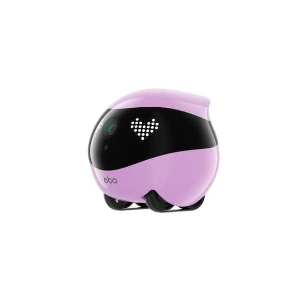 EBO Air 2 2K HD Camera, Intelligent Home Companion Robot, Whole Home Mobility, Family Interaction, Robin Pink