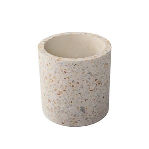 4 in. Terrazzo Pot Concrete Stoneware Planter