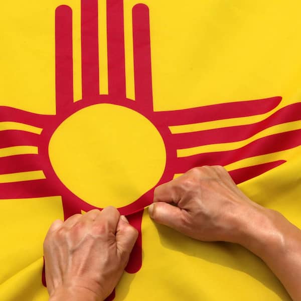 3 ft. x 5 ft. Polyester Rip-Proof Technology 2-Sided 3-Ply New Mexico State Flag