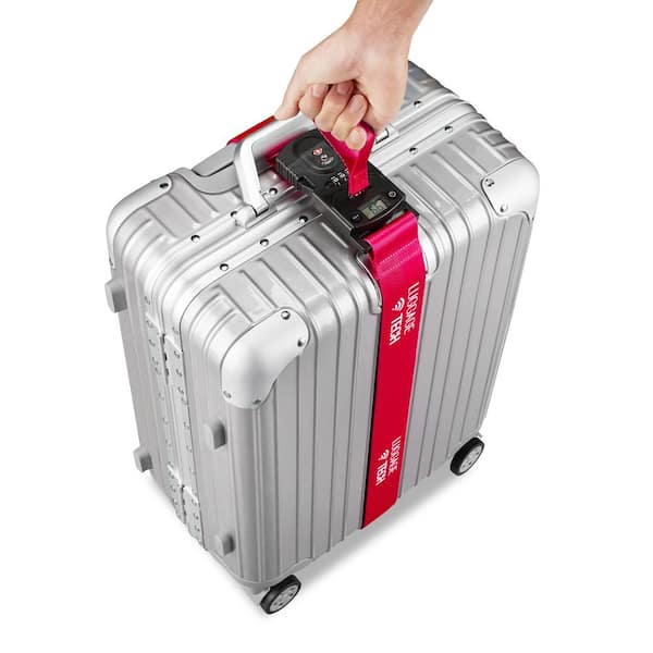 Red luggage strap Clearance