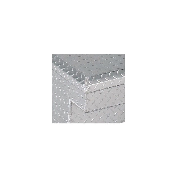 Crescent Jobox 49 in. Diamond Plate Aluminum Innerside Top