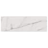 Jeffrey Court Glossy Carrara White 4 In. X 12 In. Subway Gloss Ceramic 