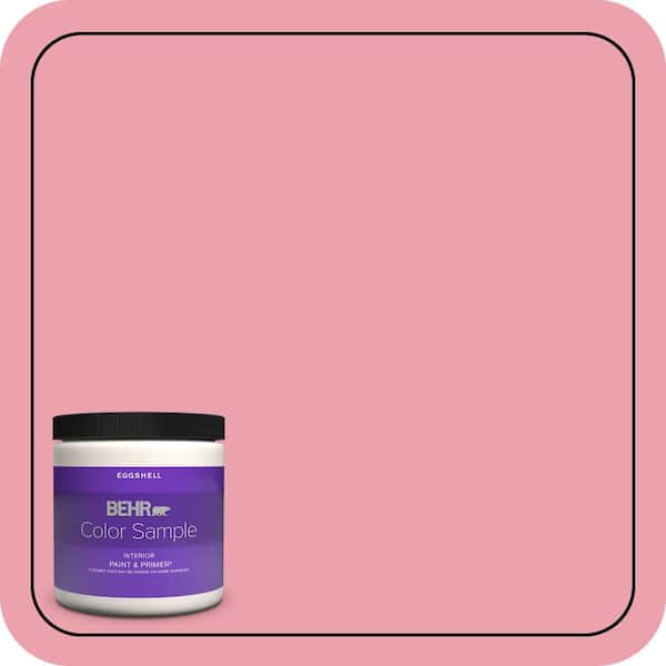 BEHR PREMIUM PLUS 8 oz. #P150-3 Pinque Eggshell Enamel Interior Paint & Primer Color Sample