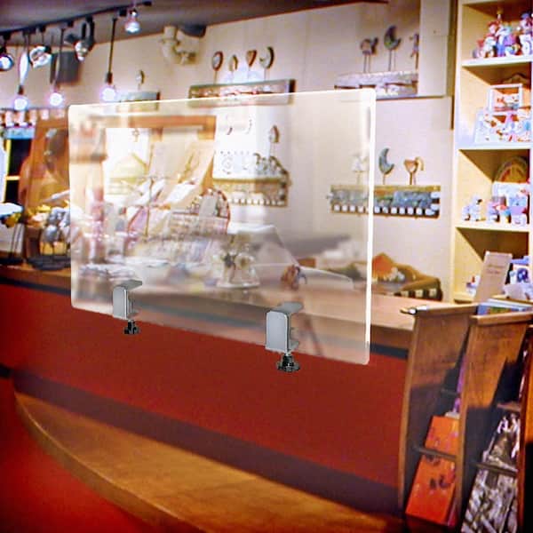 Azar Displays 30 in. x 40 in. Clear Acrylic Personal Protection