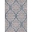 StyleWell Blue 8 ft. x 10 ft. Floral Indoor/Outdoor Area Rug 28017 ...