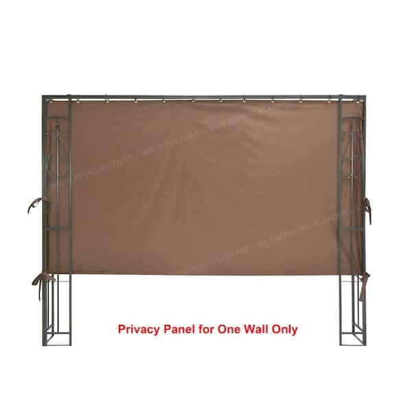 8 ft. Gazebo Privacy Curtain Side Wall Panel (1-Sided Panel Only)