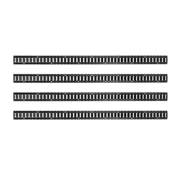 E-Track Tie-Down Rail Kit, 4 Pack 7.7 ft. E Track Rails,26 Pcs Includes 2 Ratchet Straps& O-Rings & Tie-Offs 2025 update