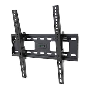 Tilt TV Wall Mount Kit for 32 in. - 60 in. with HDMI Cable, Screen Cleaner, and Cloth