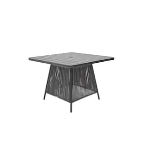 Tolston Metal Outdoor Dining Table