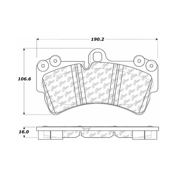Centric Parts Disc Brake Pad Set
