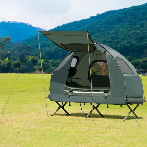 ANGELES HOME 1-Person Polyester Compact Portable Pop-Up Tent Air 