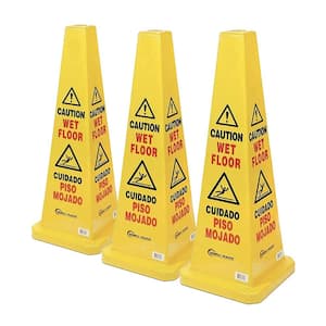 Wet Floor Signs Cleaning (3-Pack)