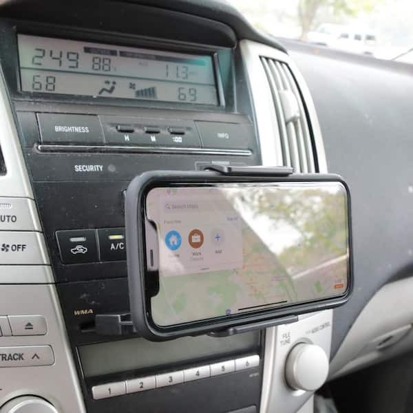Cell Phone Holder For Car Cd Slot Car Phone Mount Easy Installation Cd  Player Car Phone Holder Mount For Smartphones
