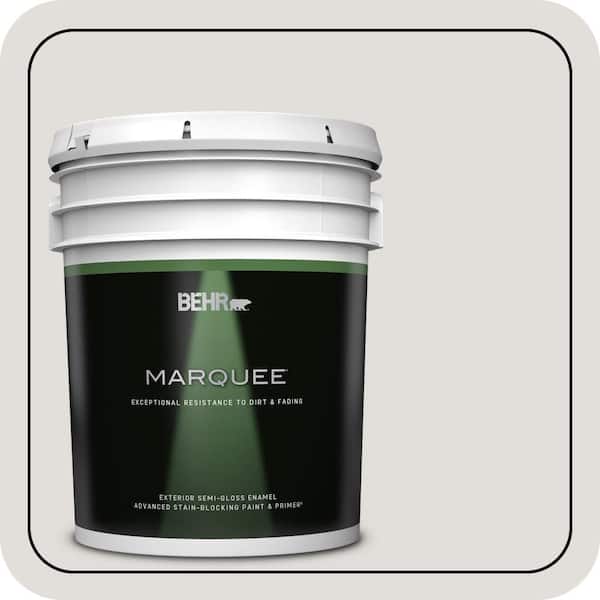 BEHR MARQUEE 5 gal. #PWN-63 Abalone Shell Semi-Gloss Enamel Exterior Paint & Primer