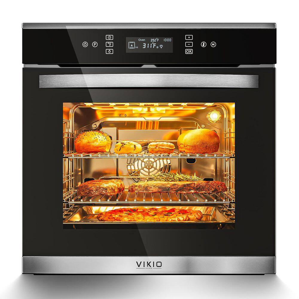 24 in. Single Electric Wall Oven With Convection and Touch Panel in Black price history on PriceWatchPro