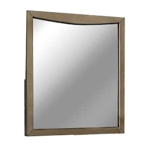 Large Rectangle Gray Classic Mirror (43 in. H x 39.25 in. W)