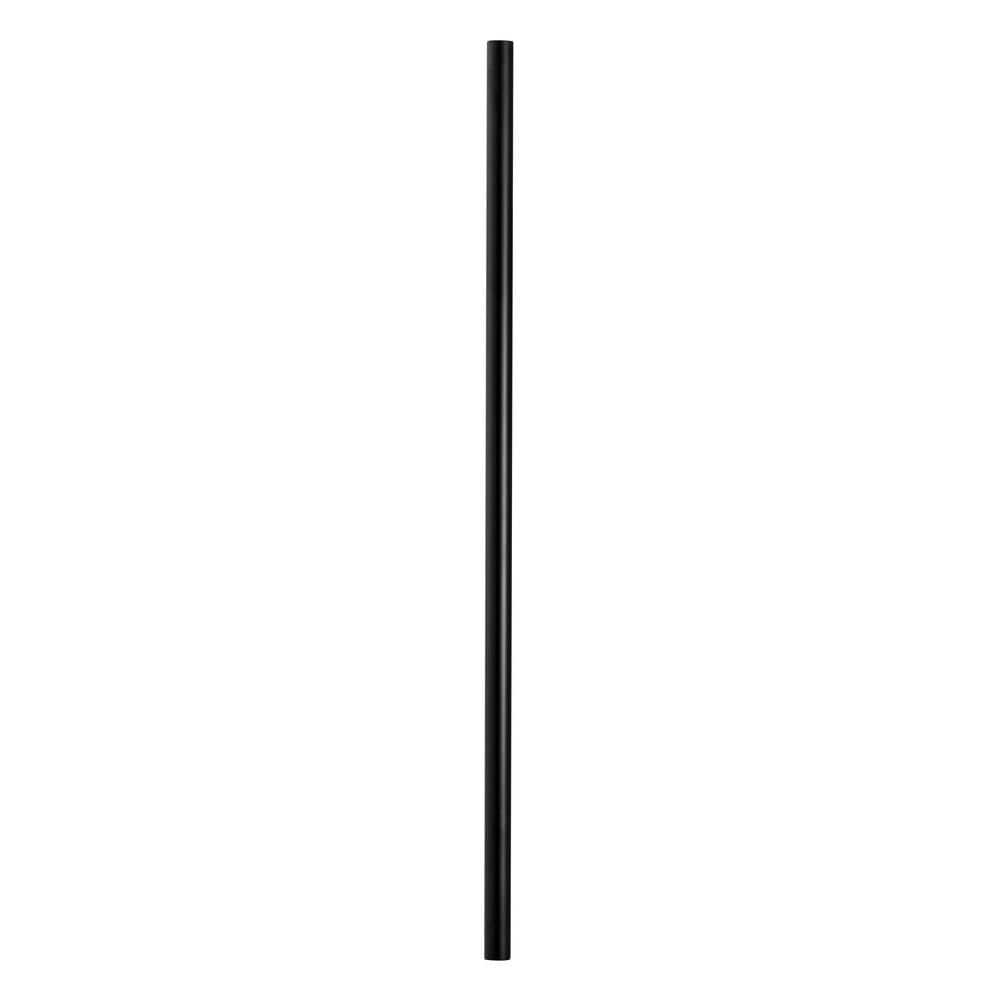 Precision Balusters Precision 26 in. x 3/4 in. Black Pearl Matte Steel Round Baluster (10 ...