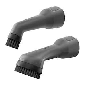 USB Lithium Detail Scrubber Hard Bristle Accessory Kit (2-Piece)