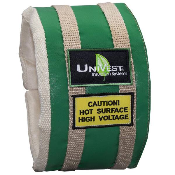 UniTherm UniVest Insulation Jacket High Temperature 50 in. L x 8 in. W x 1 in. H Insulation Wrap - R 0.48