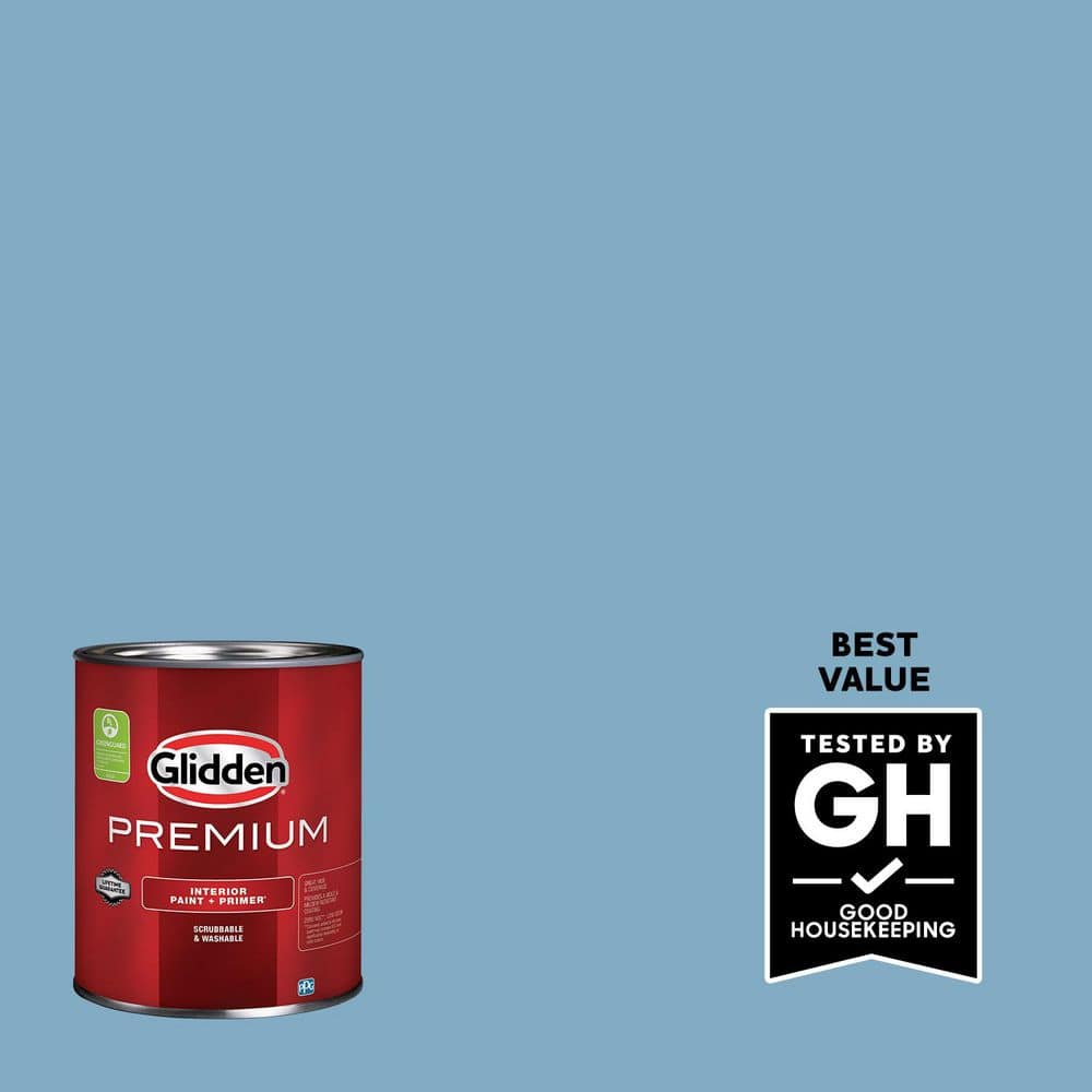 Glidden Premium 1 qt. PPG1157-4 Arabella Satin Interior Latex
