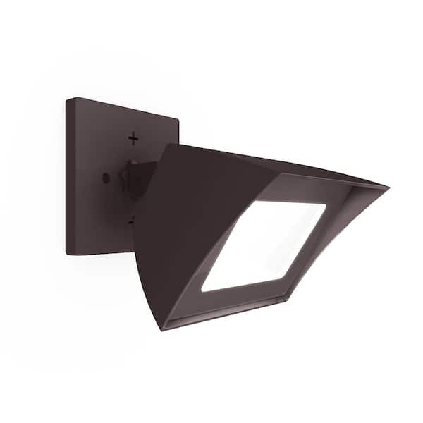 WAC Lighting Endurance Flood 35-Watt Bronze Outdoor Integrated LED Flood Light, 3000K