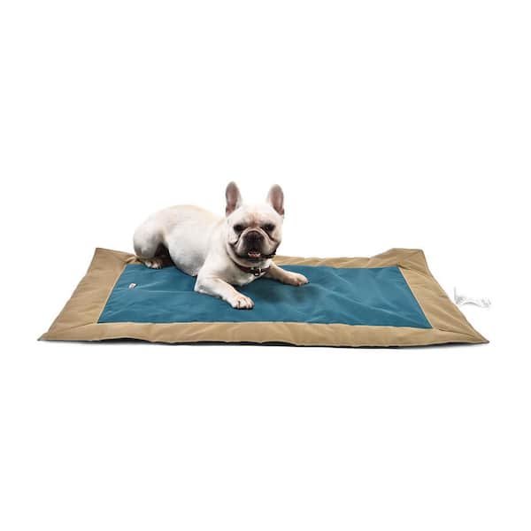 Pet Life 'Fuzzy' Quick-drying Anti-Skid and Machine Washable Dog Mat - Light Brown