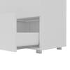 Polifurniture Madison 4-Piece White Wood Queen Size Bedroom Set 402305430001