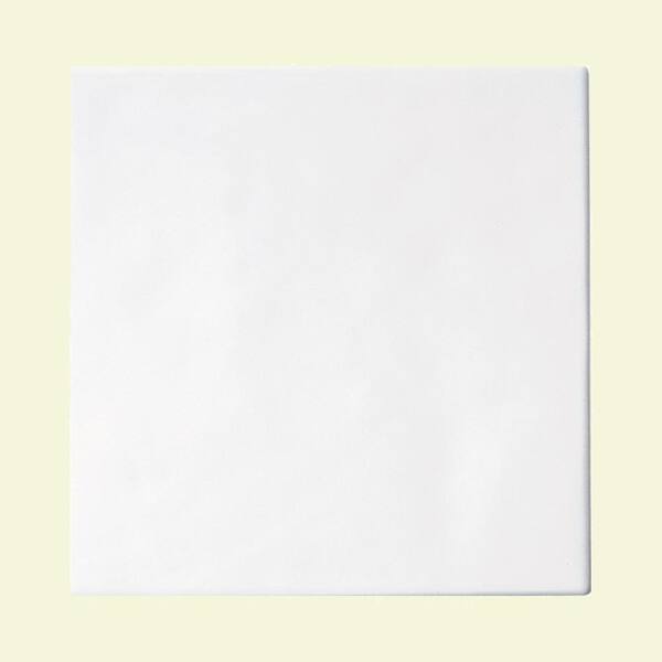 Daltile Polaris Gloss White 8 in. x 8 in. Glazed Ceramic Wall Tile (11 sq. ft. / case)