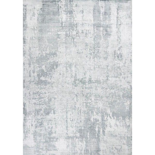 Astrid Dew 9 ft. x 12 ft. Gradient Casual Hand-Loomed Area Rug
