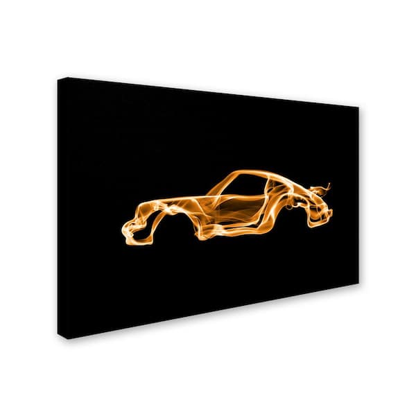 Trademark Fine Art 16 in. x 24 in. Porsche 911 Turbo by Octavian